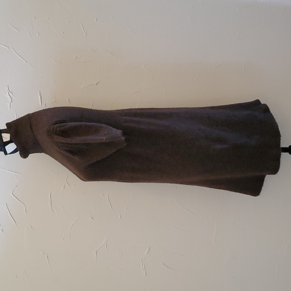 Sweater Project Brown Sweater Dress Lg NWOT - Picture 5 of 7